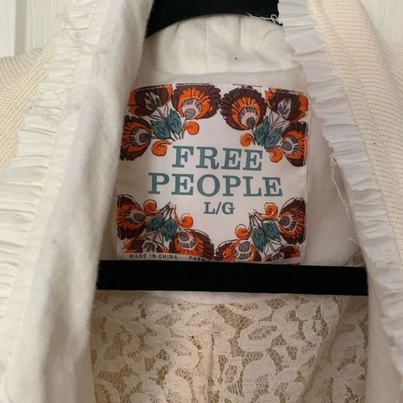 - Free People Decorated Office Jacket/Coat - Picture 3 of 11